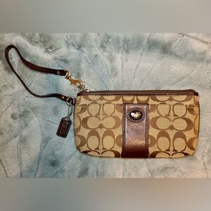 Coach wristlet